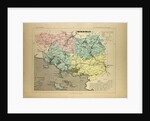 Map of Morbihan France by Anonymous