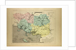 Map of Morbihan France by Anonymous