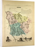 Map of Nièvre France by Anonymous