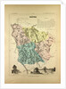 Map of Nièvre France by Anonymous
