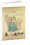 Map of Nièvre France by Anonymous