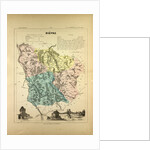 Map of Nièvre France by Anonymous
