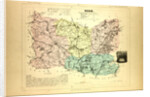 Map of Oise France by Anonymous