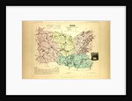 Map of Oise France by Anonymous