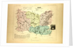 Map of Oise France by Anonymous