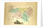 Map of Basses Pyrénées France by Anonymous