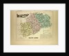 Map of Haute Saône France by Anonymous