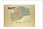 Map of Haute Saône France by Anonymous