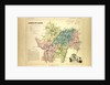 Map of Saône Et Loire France by Anonymous