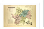 Map of Saône Et Loire France by Anonymous