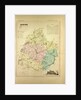 Map of Sarthe France by Anonymous
