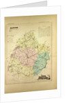 Map of Sarthe France by Anonymous