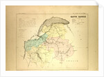Map of Haute Savoie France by Anonymous