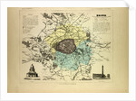 Map of Seine France by Anonymous