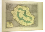 Map of La Réunion by Anonymous
