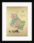 Map of Yonne France by Anonymous