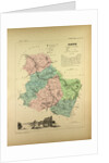Map of Yonne France by Anonymous