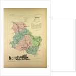 Map of Yonne France by Anonymous