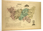 Map of Vosges France by Anonymous