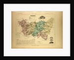 Map of Vosges France by Anonymous