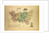 Map of Vosges France by Anonymous