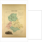 Map of Haute Vienne France by Anonymous