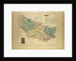 Map of Somme France by Anonymous