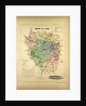 Map of Seine Et Oise France by Anonymous