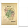Map of Seine Et Oise France by Anonymous
