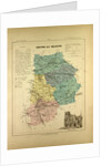 Map of Seine Et Marne France by Anonymous