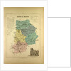 Map of Seine Et Marne France by Anonymous