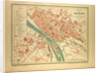 Map of Rouen France by Anonymous