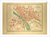 Map of Rouen France by Anonymous