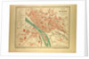 Map of Rouen France by Anonymous