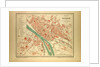Map of Rouen France by Anonymous