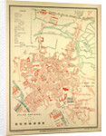 Map of Bourges France by Anonymous