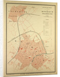 Map of Roubaix and Tourcoing by Anonymous