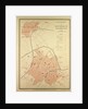 Map of Roubaix and Tourcoing by Anonymous