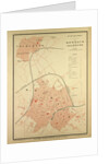 Map of Roubaix and Tourcoing by Anonymous
