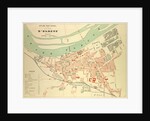 Map of Elbeuf France by Anonymous