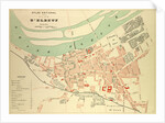 Map of Elbeuf France by Anonymous