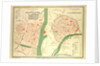Map of Chalon-Sur-Saône and Auxerre France by Anonymous
