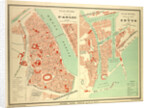 Map of Arles and Cette France by Anonymous