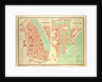 Map of Arles and Cette France by Anonymous
