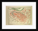 Map of Angoulême France by Anonymous