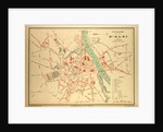Map of Albi France by Anonymous
