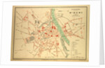 Map of Albi France by Anonymous