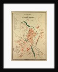 Map of Constantine France by Anonymous