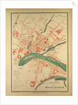 Map of Montauban France by Anonymous