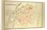 Map of Valenciennes France by Anonymous